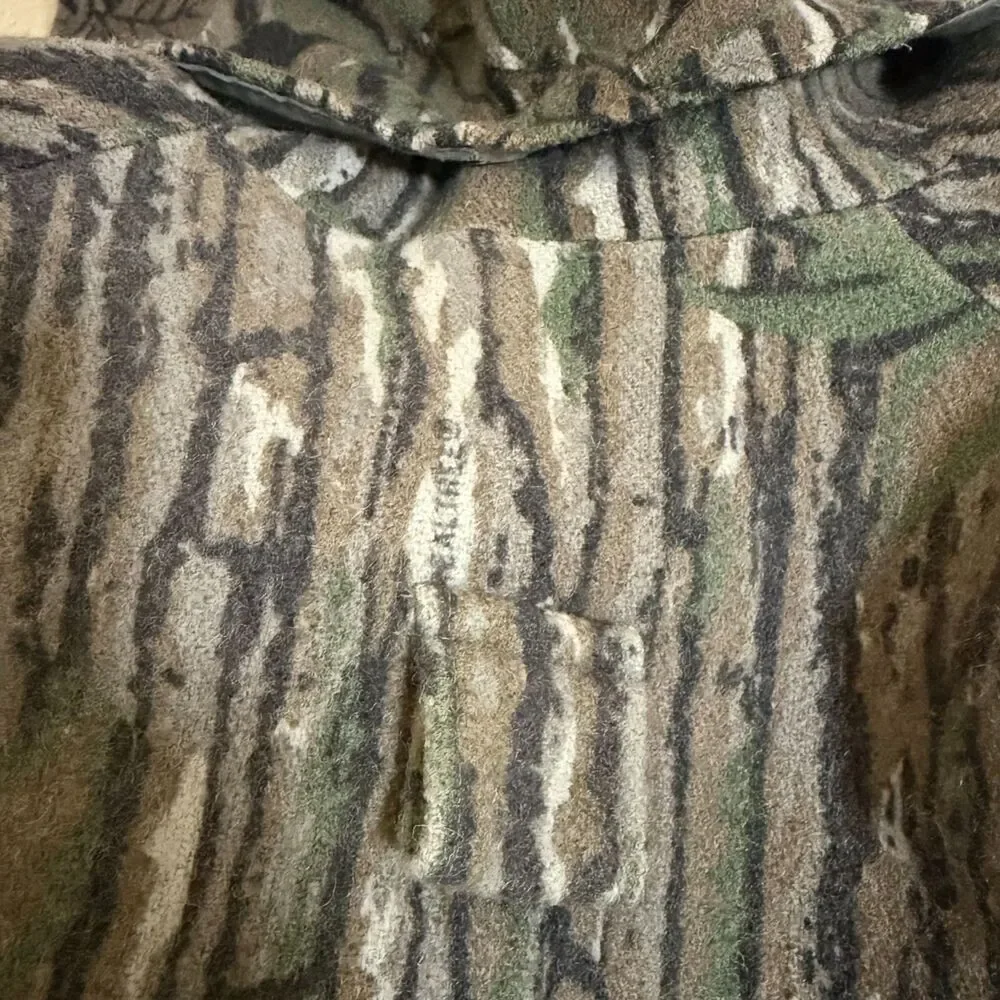 Vintage Cabela's GORE-TEX Realtree Trebark Camo Hunting Field Jacket Sz M READ